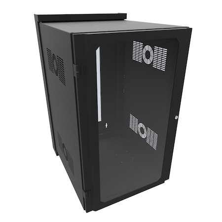 Hammond 20U 29D SWING-OUT WALL CABINET HWM2420U26WDBK